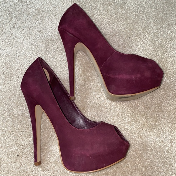 Steve Madden Peep-toe Stilettos (size 7 1/2 M) - Picture 4 of 5